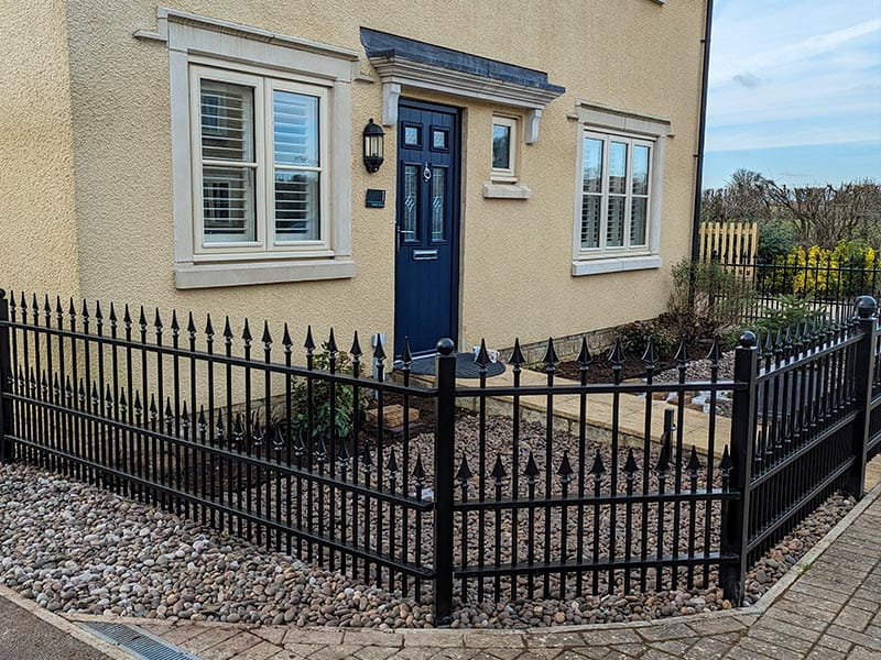 Ornamental fencing panels