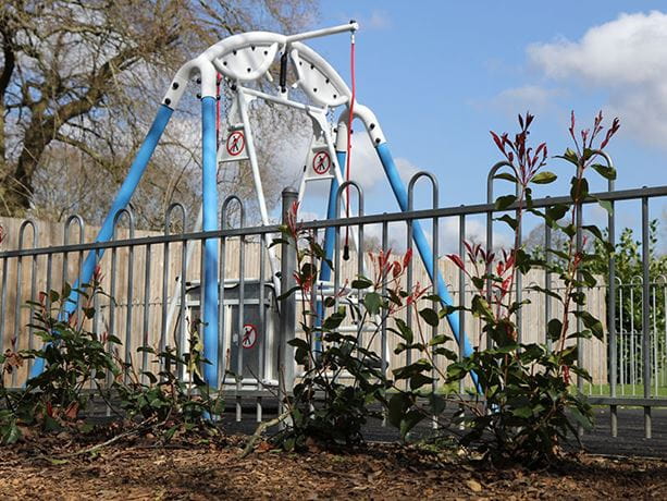 BS EN 1176 playground fence