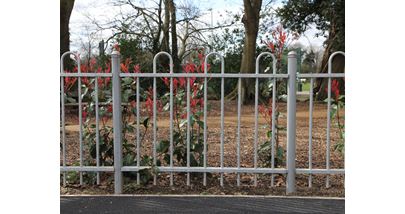 Safe playground fencing