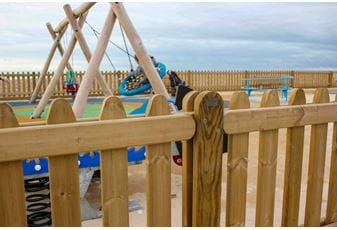 Wooden Playground Fencing