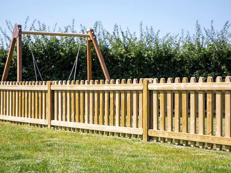Playground fencing
