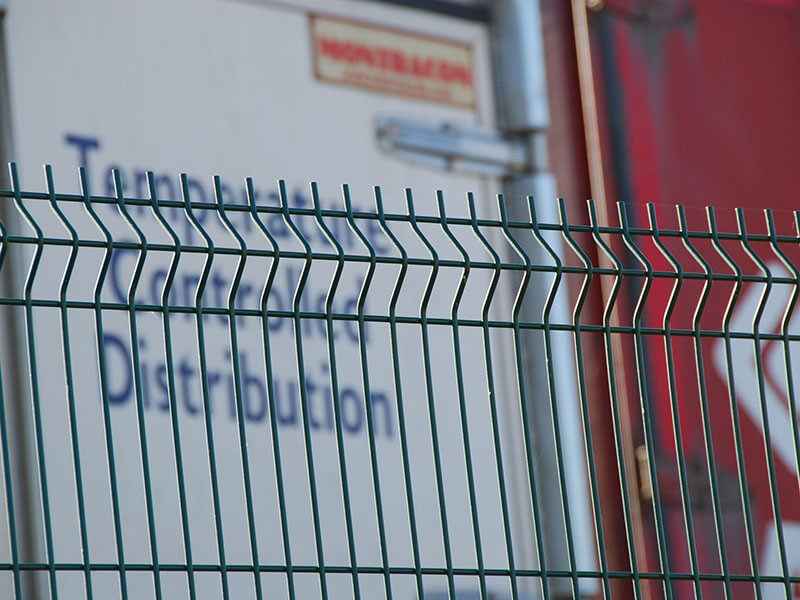 EuroGuard Extra Welded Mesh Security fence Detail