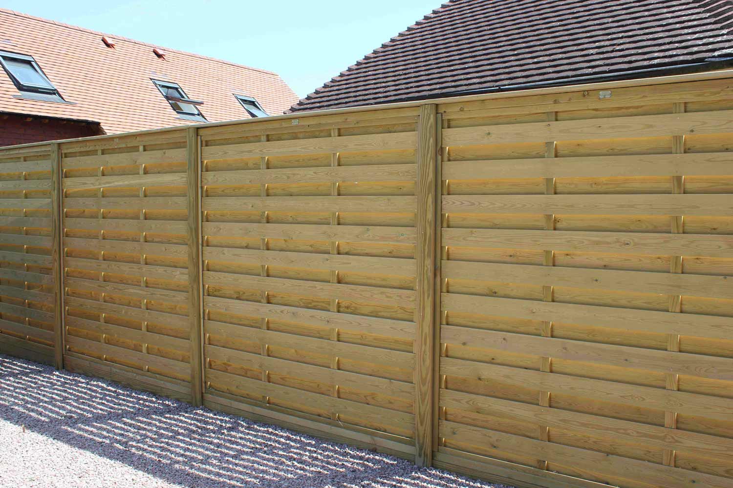 Double Sided Fence Panels Good Both Sides Jacksons Fencing