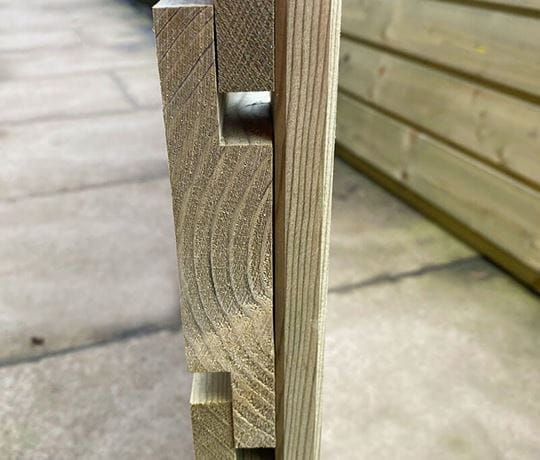 attack rated pressure treated timber boards