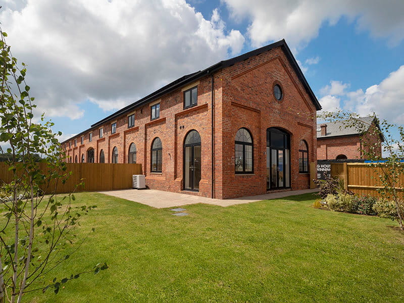 Luxury timber fencing