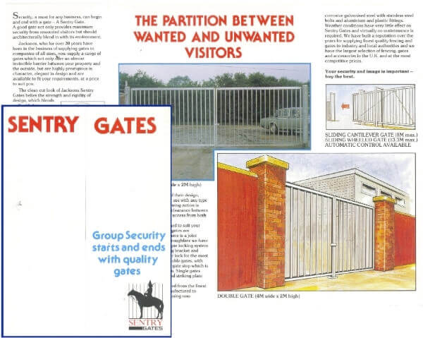 Security Gate 1980s