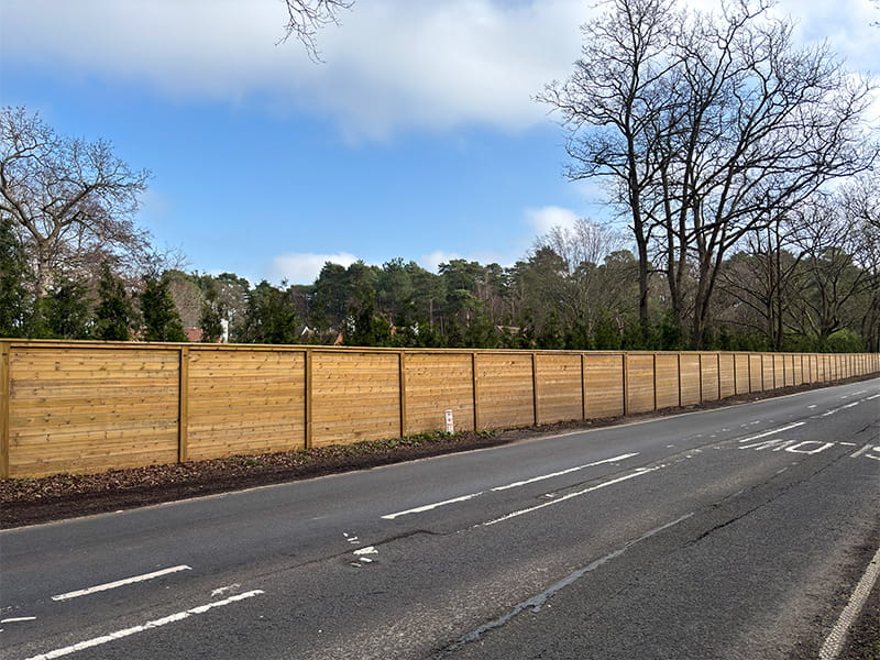 Acoustic Fencing Helps Surrey Homes Reclaim Countryside Feel