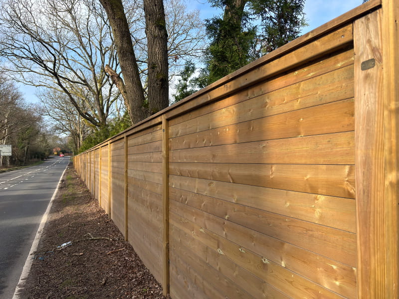 Acoustic Fencing to Reduce Road Noise