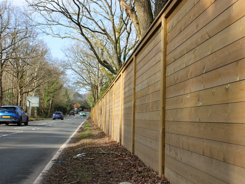 Acoustic Fencing in the countryside Acoustic Fencing in the countryside