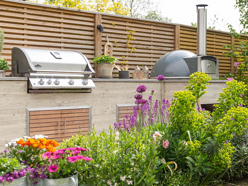 Garden Barbecue Area Ideas