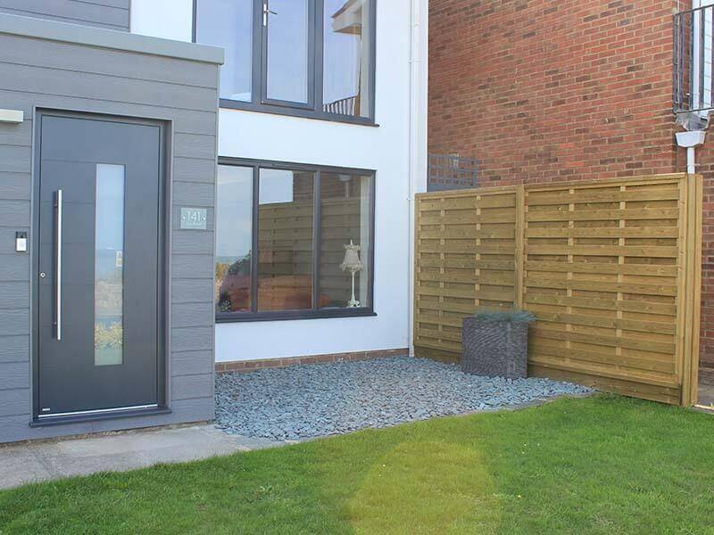 wind proof fence panels