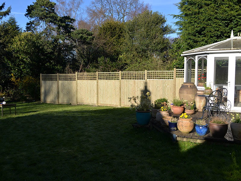 the perfect shared boundary fence