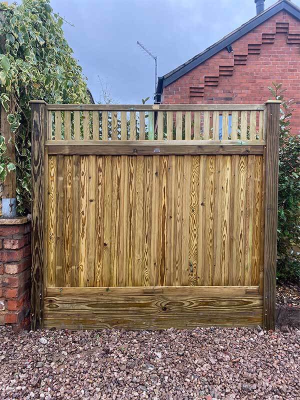 Chester based approved fencing installer