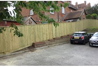 Approved Installer creates 40m fence for communal project