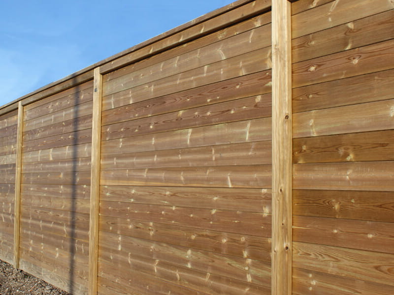 Acoustic fencing for houses