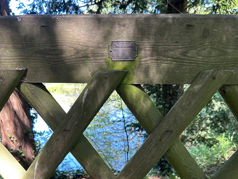 Old timber gate