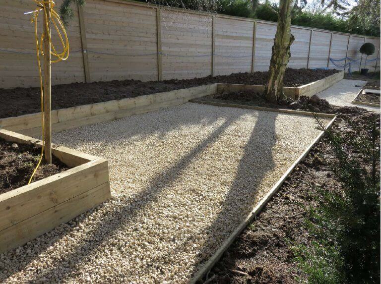raised beds and Acoustic fencing