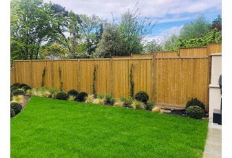 Chilham fence panels provide good view on both sides in Wimbledon