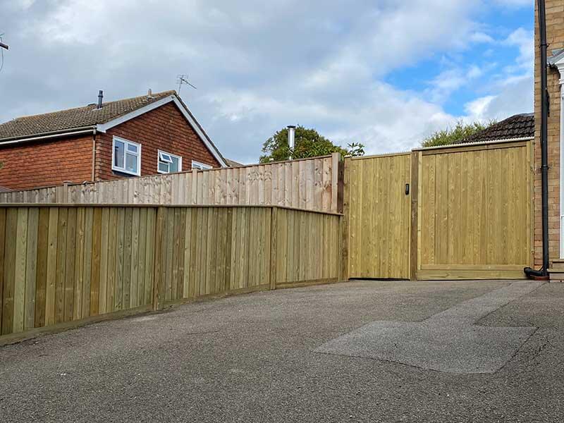 driveway fence