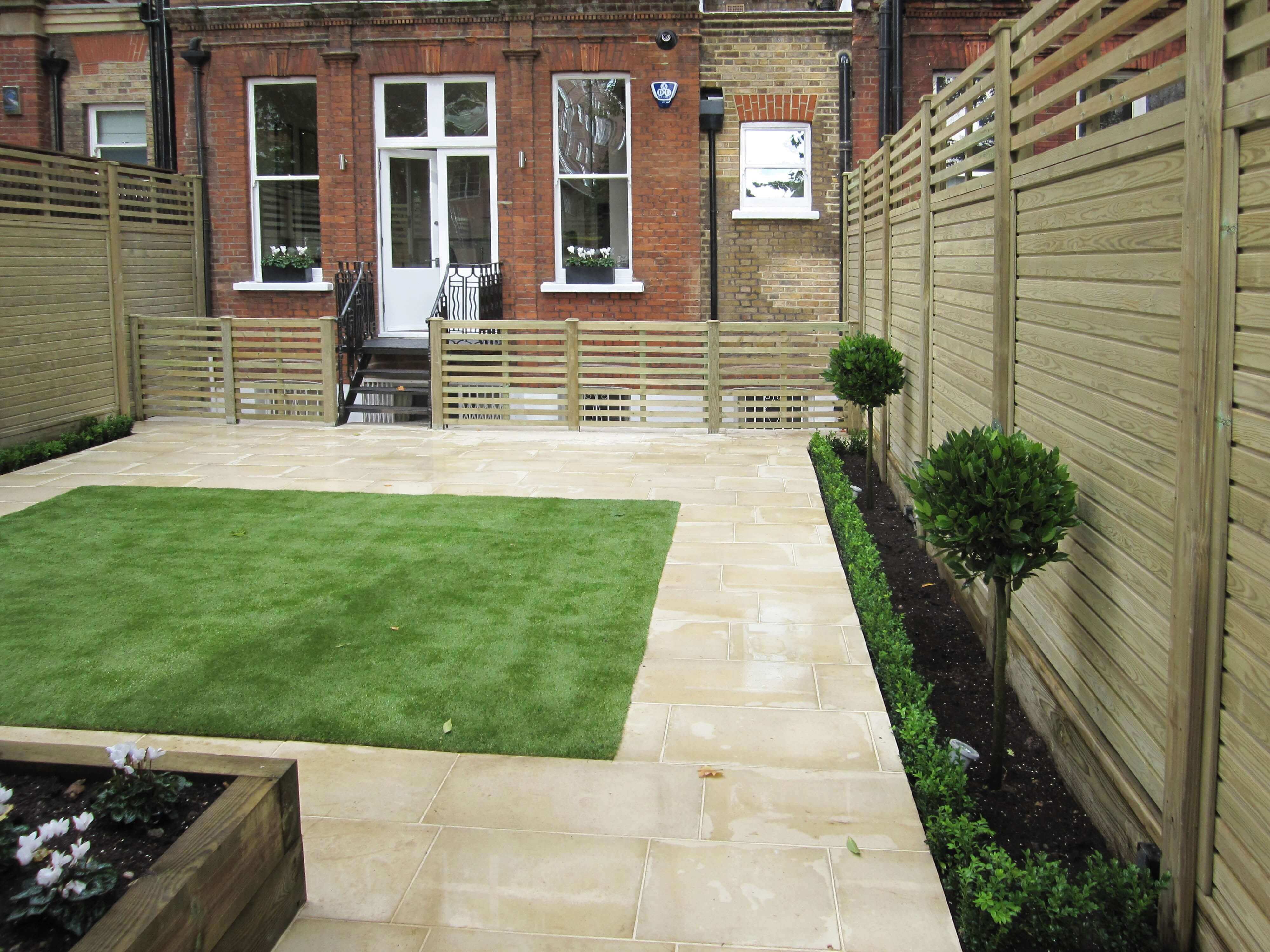 New contemporary garden