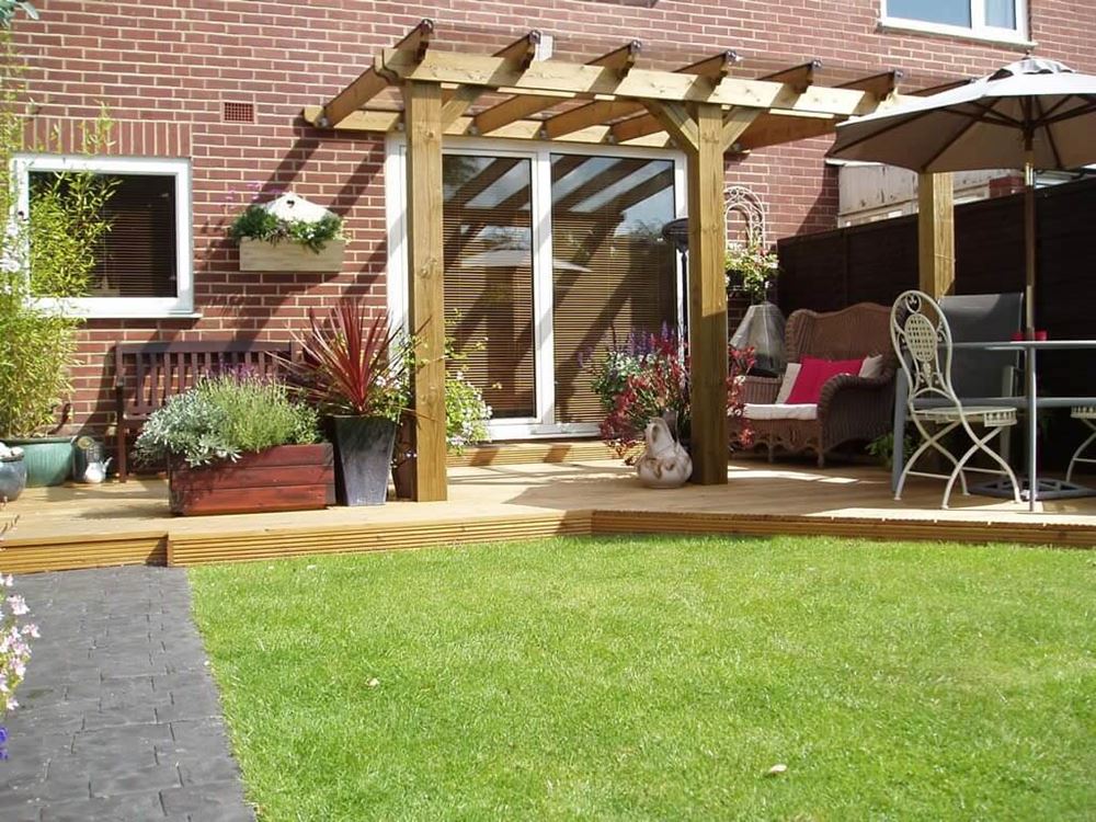 Garden pergola