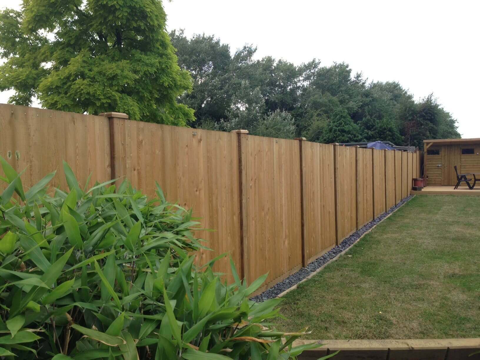 Fence Panels and Slotted Fence Posts