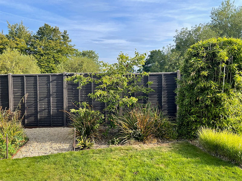 Before fence install