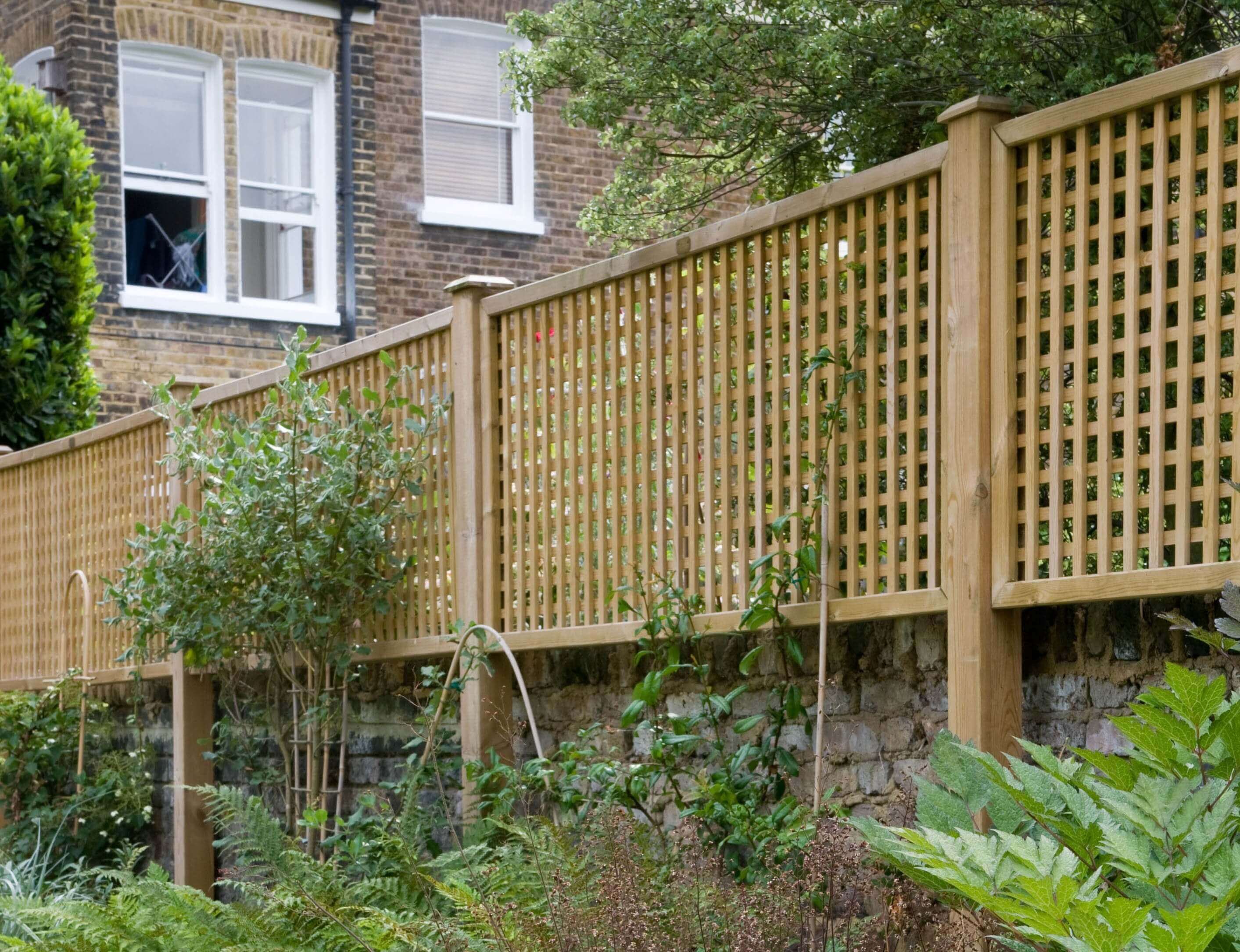 Jacksons Lattice trellis panel detail