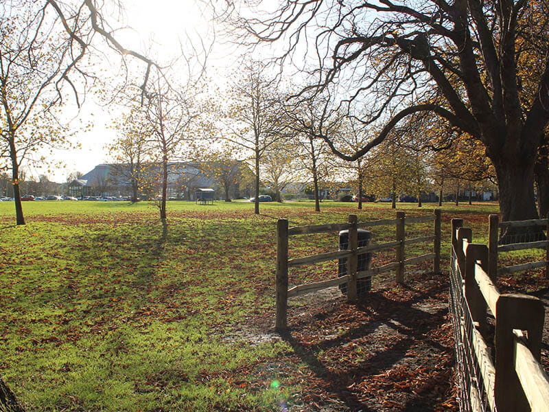 park boundary fencing