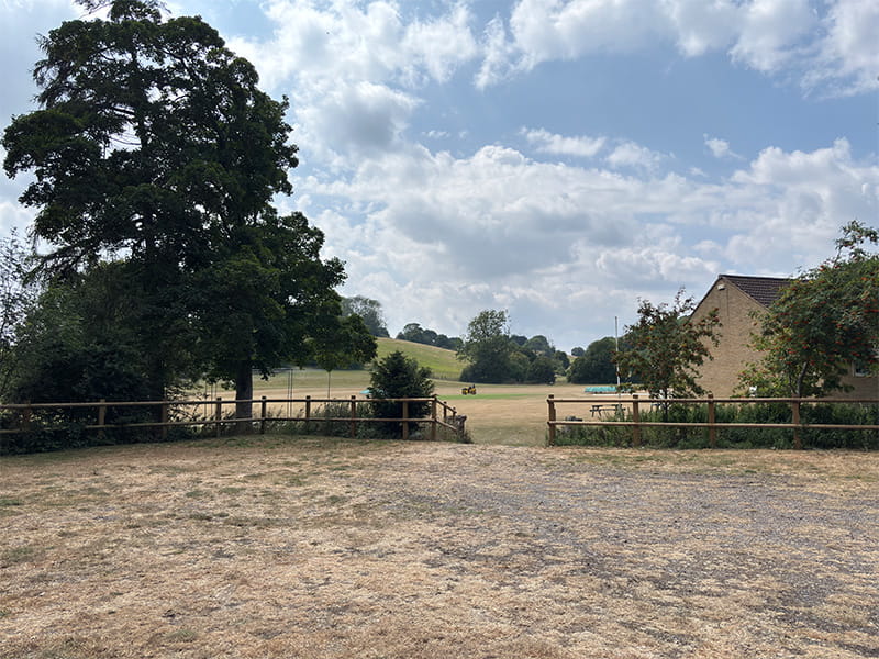 Cricket Club Post and Rail Fencing