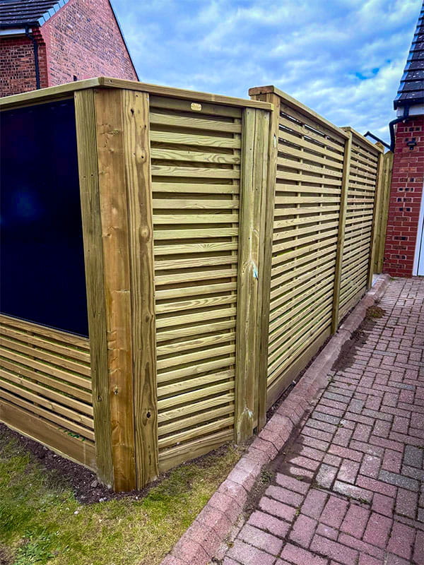 solar sustainability fence installation