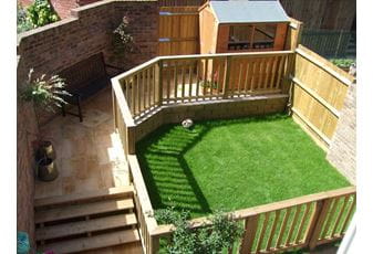 Two Customers Redesign Their Garden Space Using Jakwall to Create a Unique Walkway