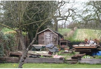 Veg garden makeover - what a difference a fence makes!