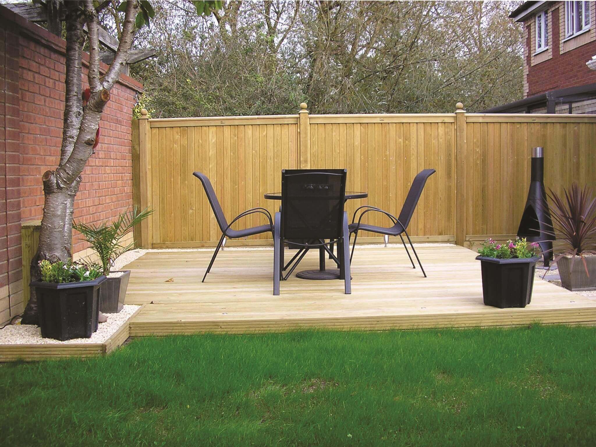 Tongue and Groove effect panels and decking