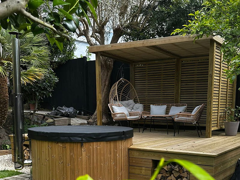 Garden shade shelter