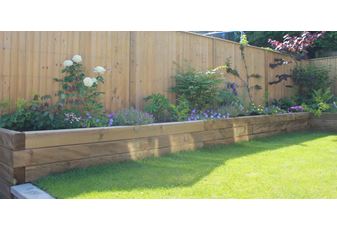 How To Build A Raised Garden Bed With Sleepers