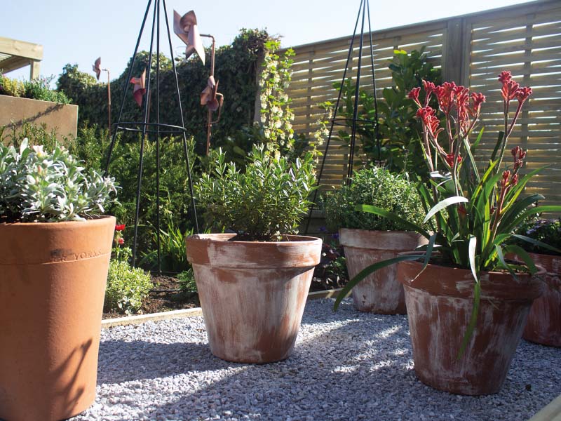 decorative plant pots