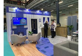 Jacksons Fencing at the ideal home show