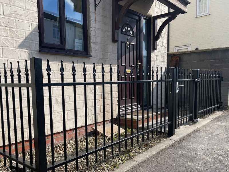 Metal Front Garden Fencing