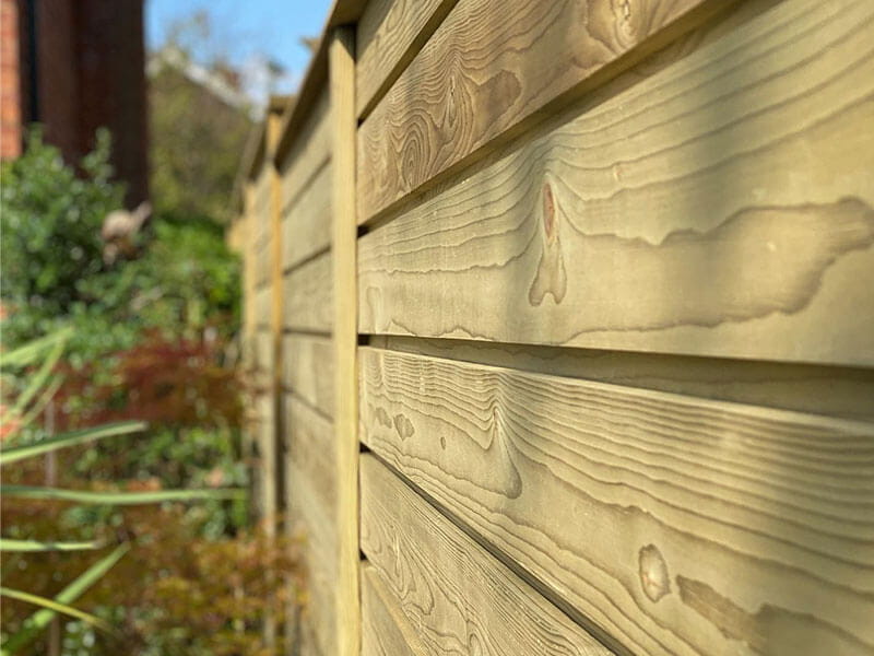 customer project merrow new shadowline fence panel