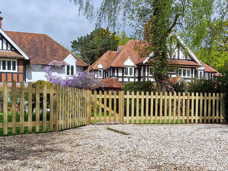 Picket Fence For Front Garden