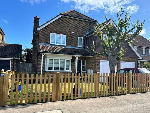 Picket fence panels