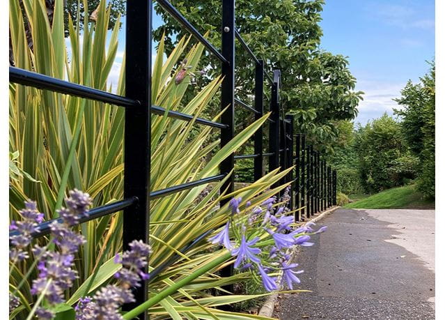 Steel Estate Railing Gate