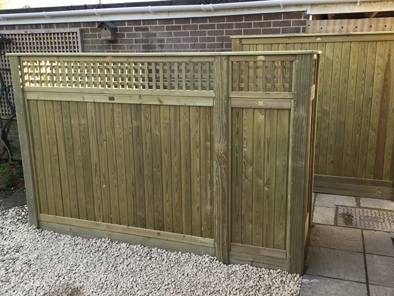 fence panel cut down kit