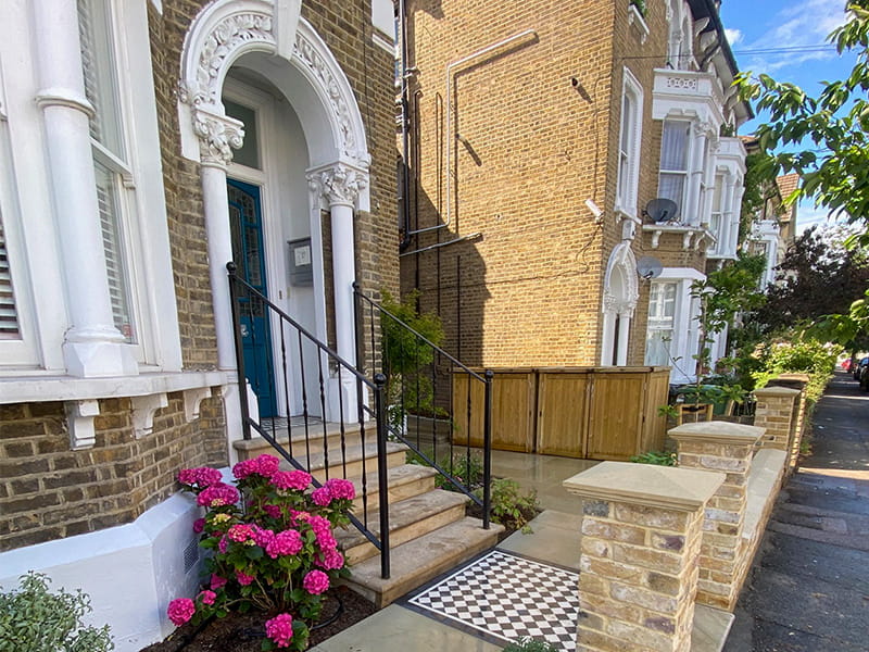 Wheelie bin storage Wheelie bin storage