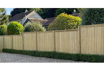 Secure garden fencing