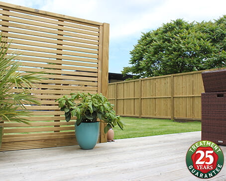 Jacksons Fencing 25 year guarantee