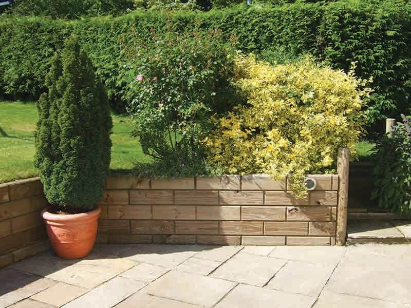 Jakwall timber sleepers