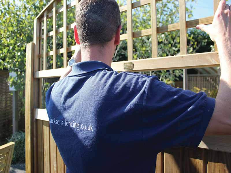 Fence installation