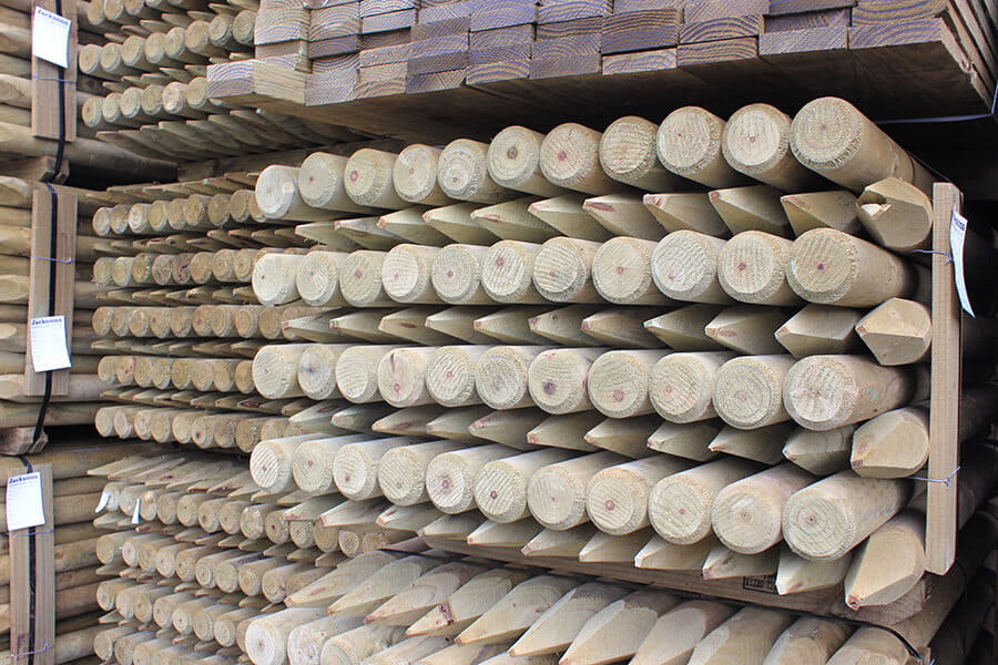 Pressure treated timber lasts longer